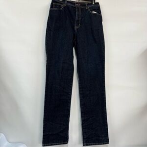 Gloria Vanderbilt Amanda Dark Blue Jeans Size 10 long